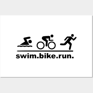 triathlon Posters and Art